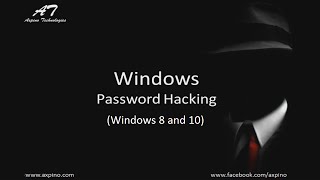 How to Hack Windows Password Using Command Prompt (Windows 8 and 10)