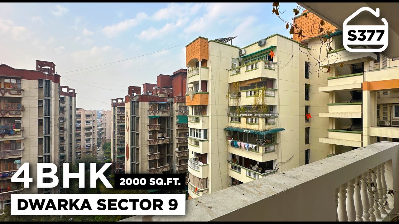 4 BHK Flat for sale in Dwarka Sector 9 Flats near Dwarka Sector 10