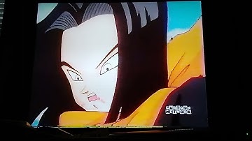 Android 17 vs. imperfect Cell part 1(cartoon network broadcast)