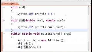 31 Method overloading Gujarati