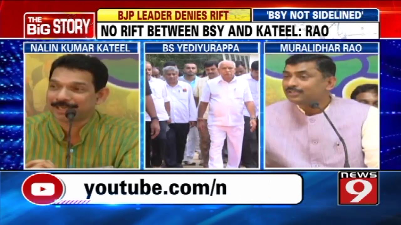 No rift within the party: Muralidhar Rao