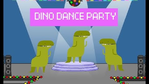 Dino Dance Party Tutorial Scratch