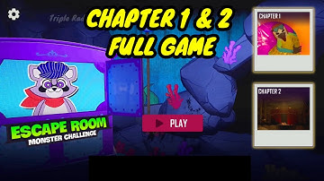 Escape room monster challenge chapter 1 and 2 full gameplay indigo park mobile android game