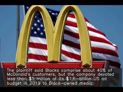McDonald's sued for $10 billion for alleged bias against Black-owned media