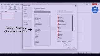 How to add Tabs and Groups to PowerPoint Ribbon