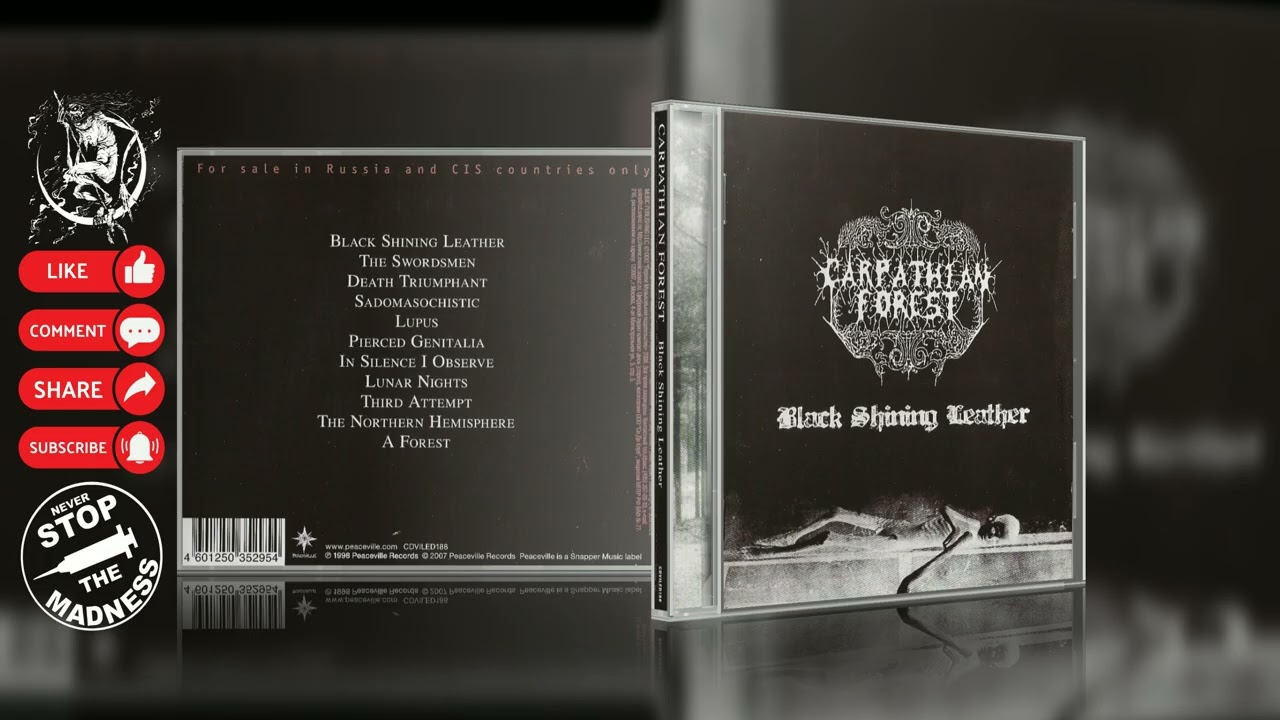 Carpathian Forest - Black Shining Leather 1998 CD FULL ALBUM - YouTube