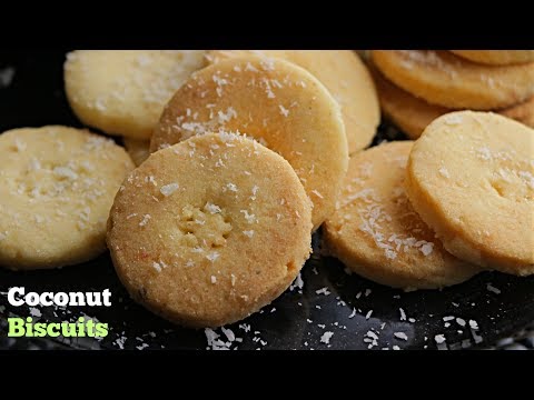 coconut-biscuits-|-with-tips-|-కొబ్బరి-బిస్కట్స్-|-కేవలం-4-పదార్ధాలతో-బేకరీ-రుచి-కరమైన-బిస్కట్స్