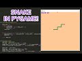 Python Snake Demo made in PyGame