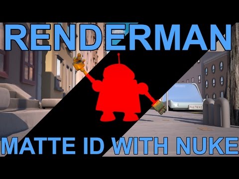 Renderman 21 Exporting Matte IDs to Nuke Tutorial