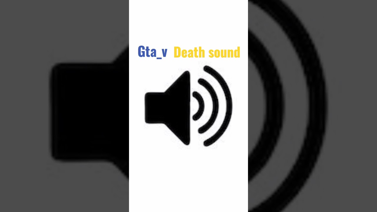 gta v death sound effect 