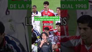 🇺🇸🇮🇷IRAN-USA : une coupe du monde sous tension, loin des espoirs de 1998 ! #shorts