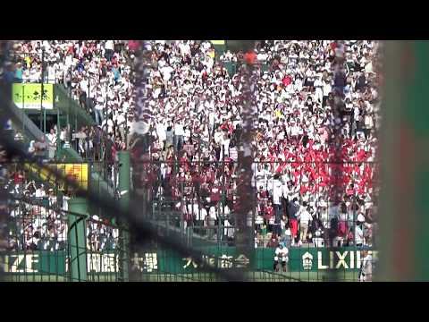 2017 8.19 高校野球 広陵高校 中村奨成君 勝ち越しホームラン！