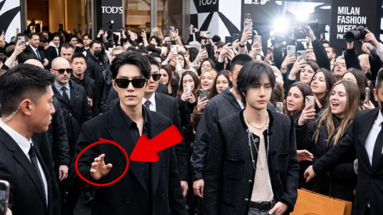 Поклонники пришли в восторг, когда Сяо Чжань и Ван Ибо появились вместе на показе TOD’S | Миланская