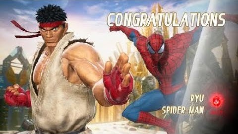 Request:Spider-Man/Ryu Arcade Mode|MARVEL VS. CAPCOM: INFINITE