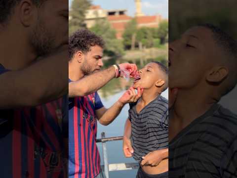 ده بقا الدم اللي احنا بنعمل بيه طلع من شفافو   فنتستا اكسبلور ضحك  تيك توك