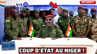 Cest Confirmé Coup Détat Au Niger, Ça Vient Dêtre Confirmé Au Journal National Que La France...