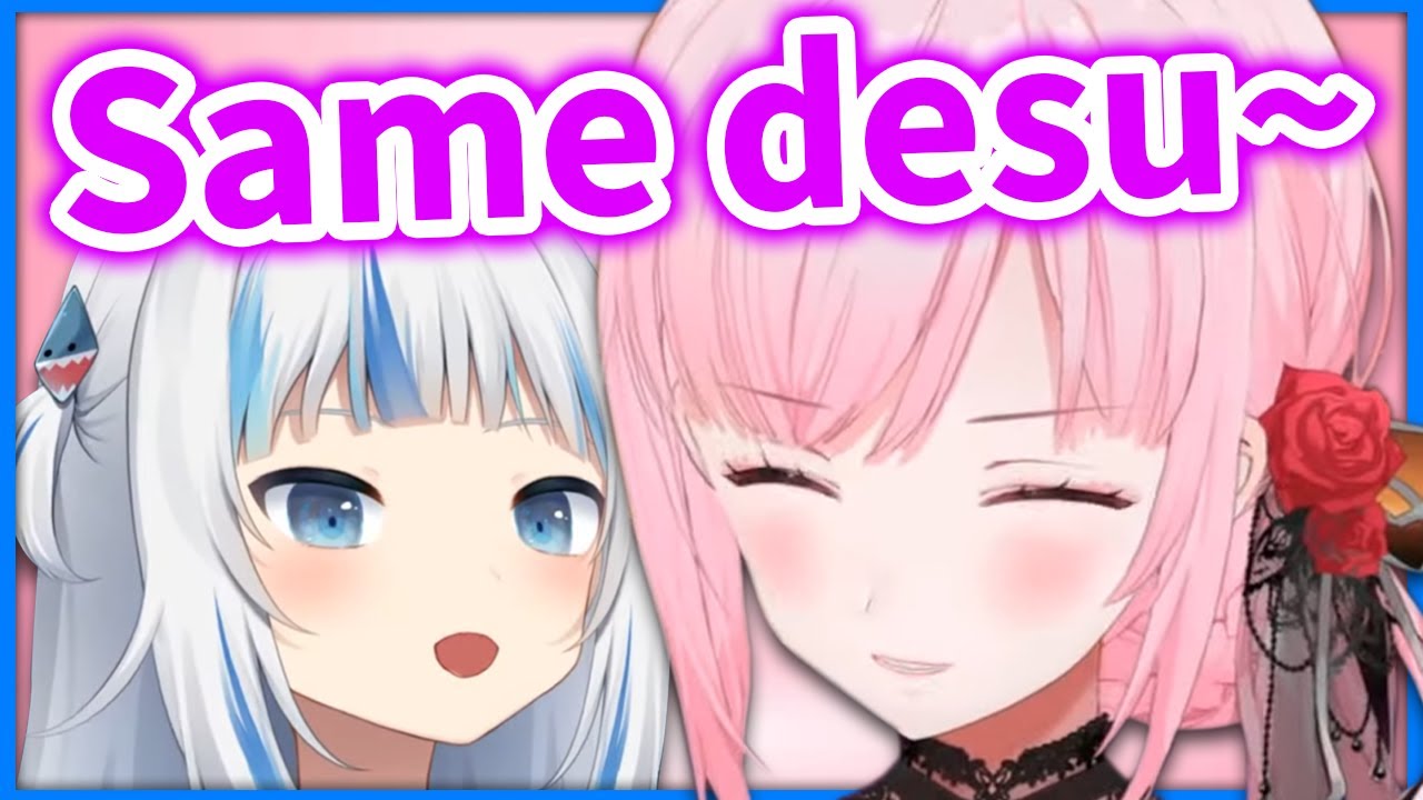 Calli Cutely does a Gura Impression 【Mori Calliope / HololiveEN】