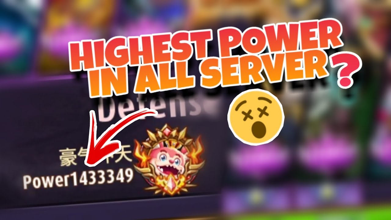 I Found The Highest Arena Power In All Server | Magic Rush