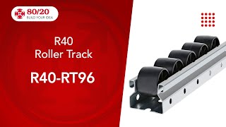 80/20: R40 Roller Track (R40RT96)