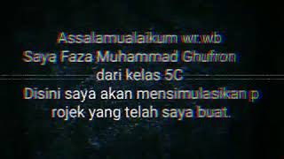Simulasi countdown 7 segmen pada protes 7 dan ldmicro