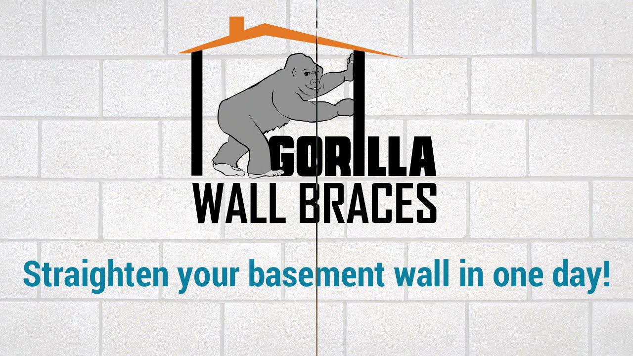 Gorilla Wall Braces Customer Testimonial he fixed his bowing basement