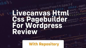 Livecanvas html css pagebuilder for wordpress review