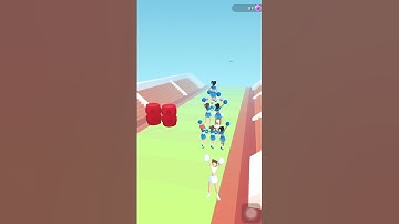 Cheerleader Run 3D | All Levels Gameplay Android,ios #shorts