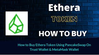 How to Buy Ethera Token (ETA) Using PancakeSwap On Trust Wallet OR MetaMask Wallet screenshot 2
