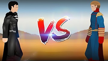 Superman Vs Homelander | Epic Clash | Sticknode Animation | SK Animations