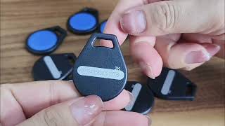 HID ICLASS 13.56 MHz LEGACY 2K KEY FOB TAG CARD BLUE SM
