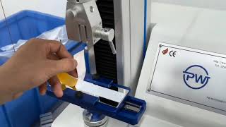 90° peel test fixture
