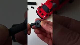 Porsche 911 GT3 RS (992) in stylized chibi design