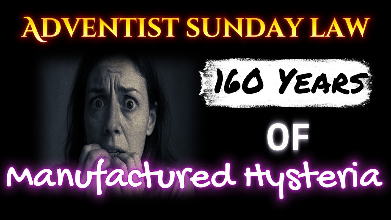 Seventh Day Adventist Sunday Law  160 Years of Manufactured Hysteria