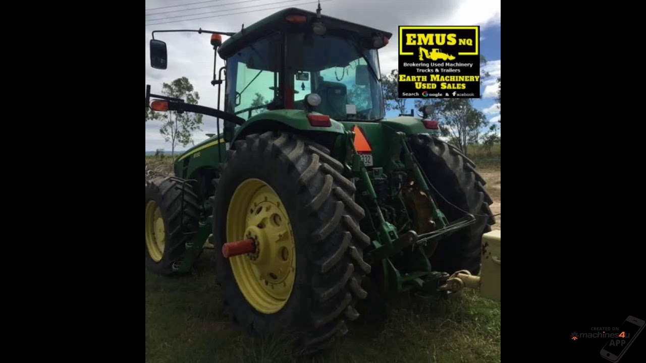 2008 John Deere 8130 Tractor, 225HP. MS512