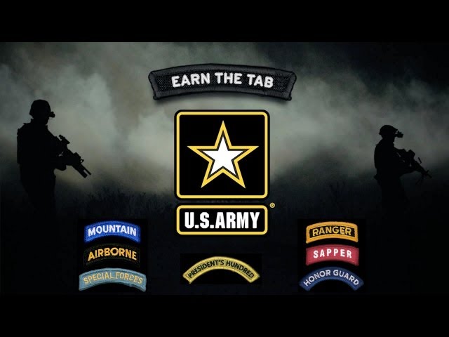 U.S. Army - Earn The Tab class=