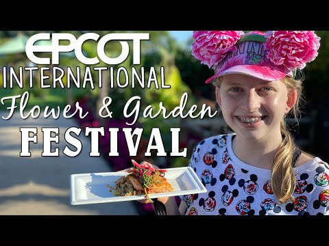 Epcot Flower & Garden Festival - Disney World Day 1 - Family Fun Pack