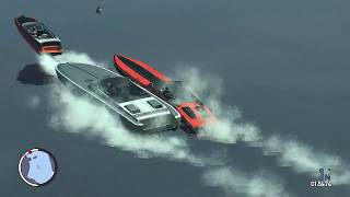 Triatlon:Paracaidismo/Carrera de lanchas/Carrera de autos(GTA IV) screenshot 2