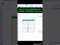"Excel Formula से Number को Roman अंक में कैसे बदलें?" #excel
