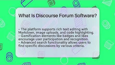 What Is Discourse Forum Software? - Everyday-Networking