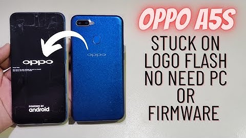 Oppo A5s Stuck On Logo Flash Without Pc | Oppo Cph1909 Not Power On Solution