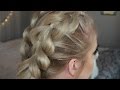 Easy Quick Summer Hair Tutorial ♡ Pull-Through Braid Pigtails | AmberElainexox