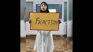 Fraction: Maths Activity Class -4th B