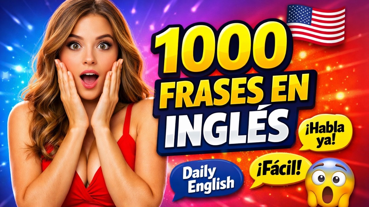 Aprende 1000 Frases en Inglés y Empieza a Hablar Desde Hoy (Método Súper Fácil)