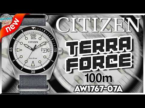 Did I Find A Unicorn Citizen?! | Citizen Terra Force 100m Solar "Diver Inspired" AW1767-07A
