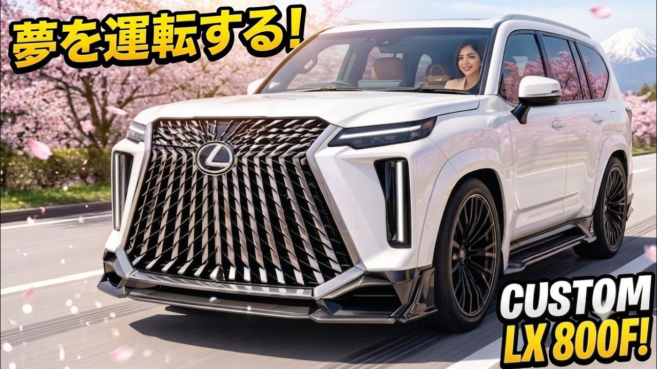 2027 Lexus LX 800 F SUV Latest Info: An In-Depth Look at Its