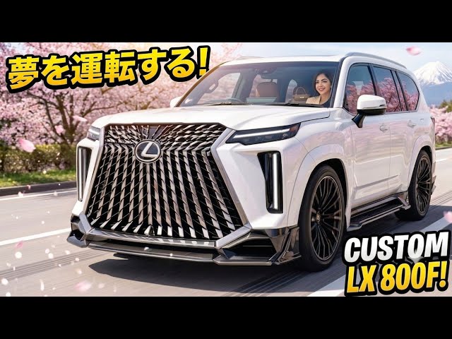 2027 Lexus LX 800 F SUV Latest Info: An In-Depth Look at Its