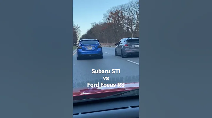 Subaru STI vs Ford Focus RS #subaru #jdm #wrxsti #car #subieflow #ford #focusrs #race #foryou - DayDayNews