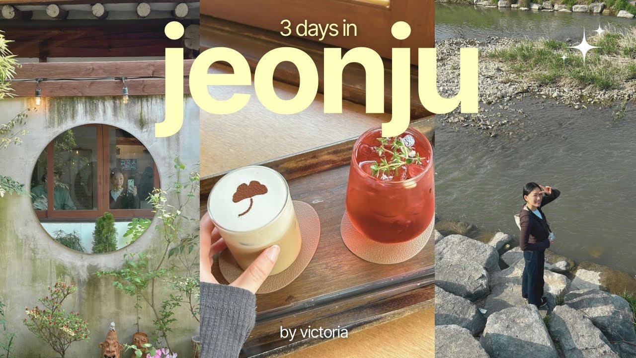 staying in a traditional hanok in jeonju 𝜗𝜚 pt 1