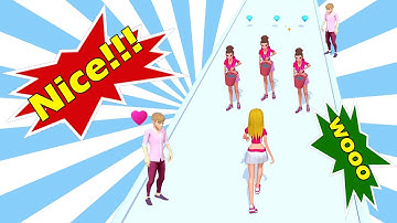 💞 Makeover Run Level 9-10-11 👜 Gameplay!!!