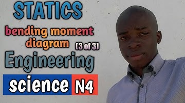 STATICTS (bending moment diagram) (3 of 3) ENGINEERING SCIENCE N4